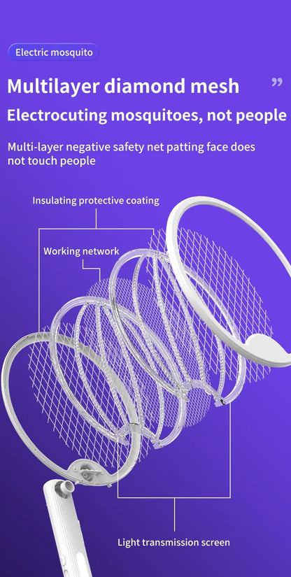 Foldable Electric Mosquito Killer with  Light